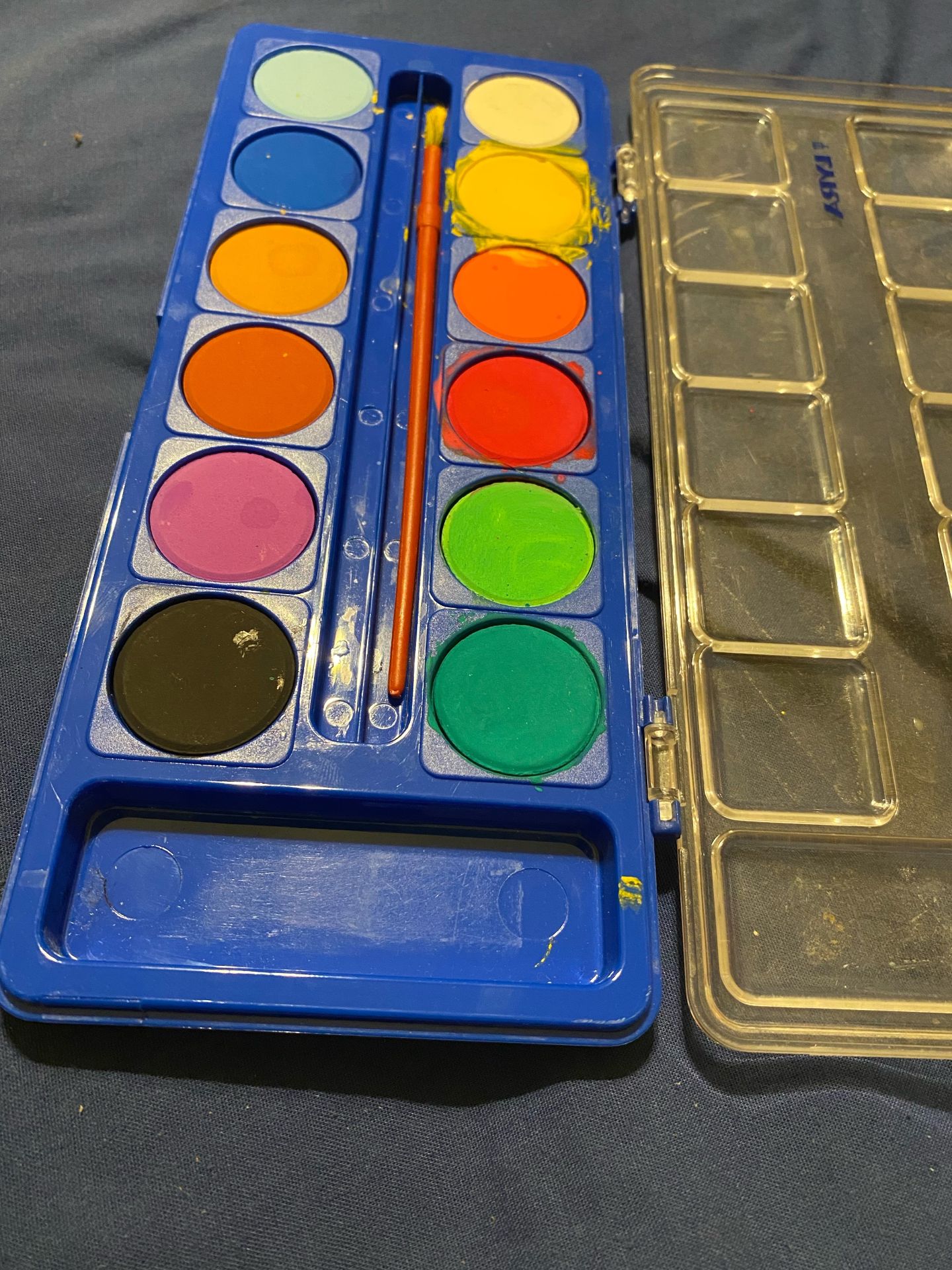 Watercolor Paint Set with Brush