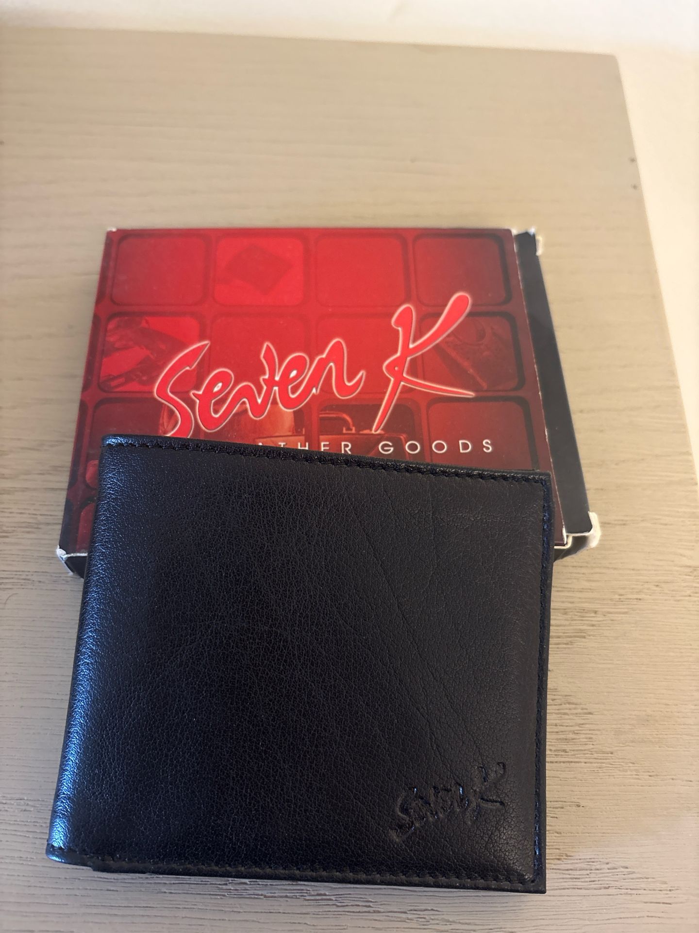 Seven K Leather Wallet origina