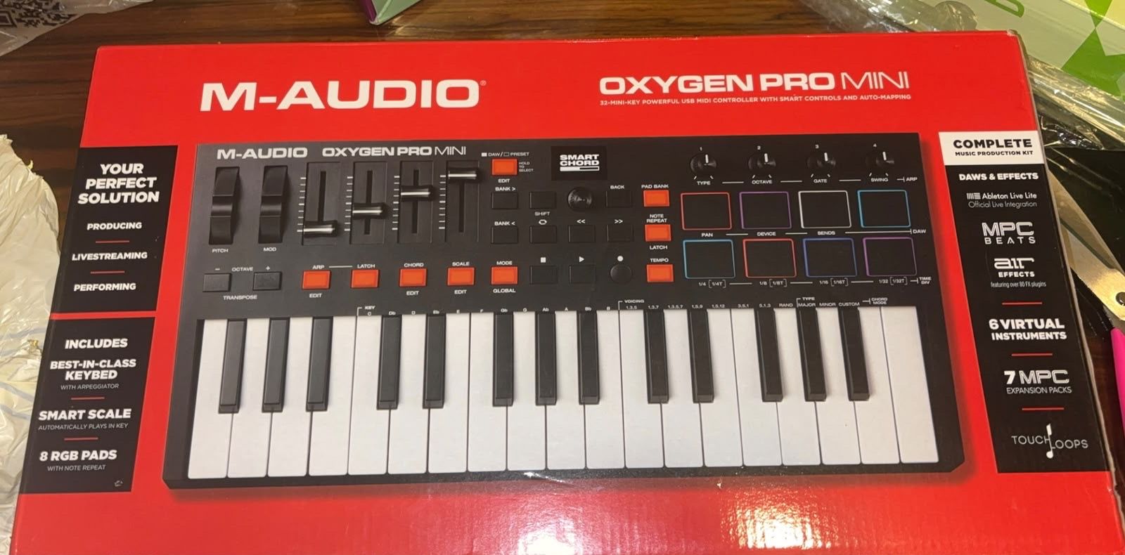M-Audio Oxygen Pro Mini no box