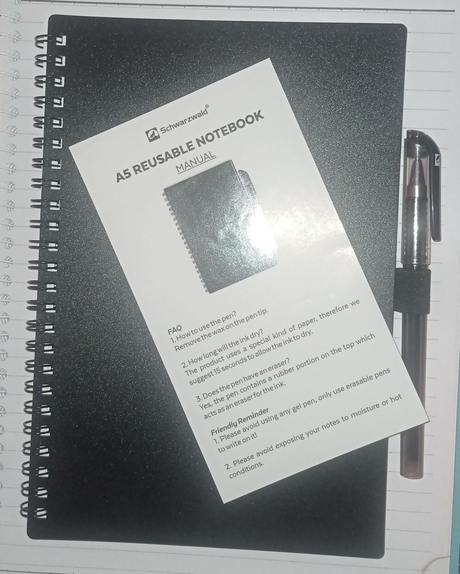 Schwarzwald A5 Reusable Notebook