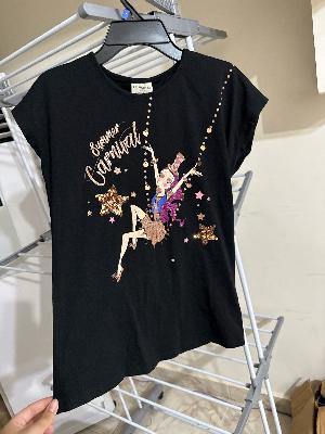 Summer Carnival Black T-shirt