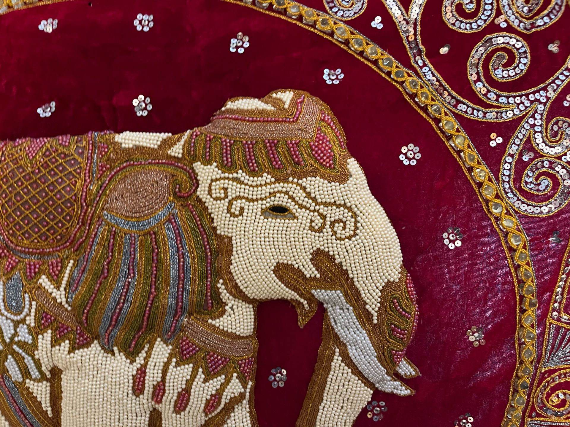 Elephant tapestry wall art