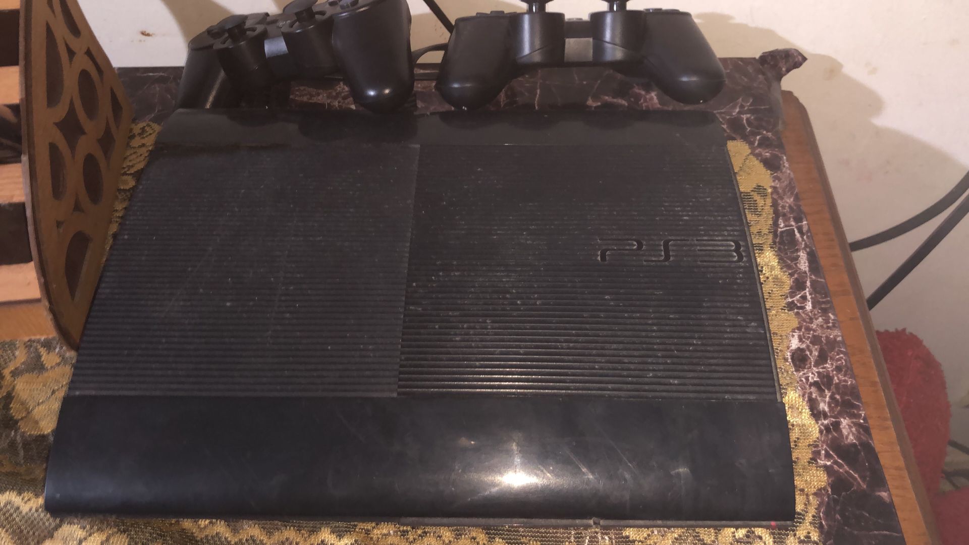 PS3 Console with Controllers