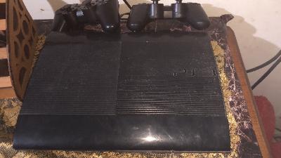 PS3 Console with Controllers