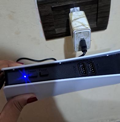 مكبر صوت A/V مع مدخلات