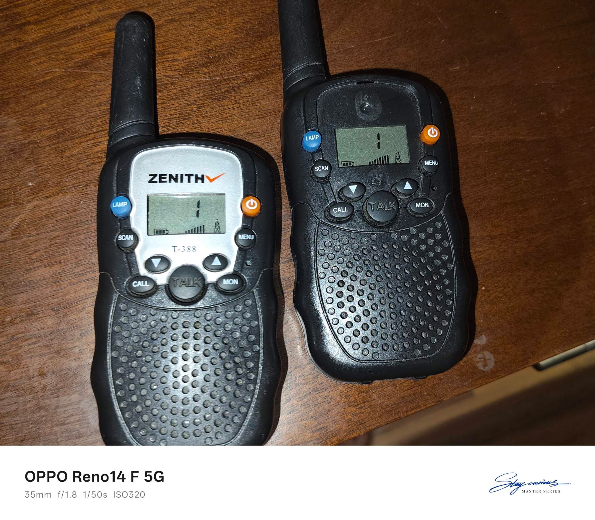 Zenith T-388 Walkie Talkies (Pair)