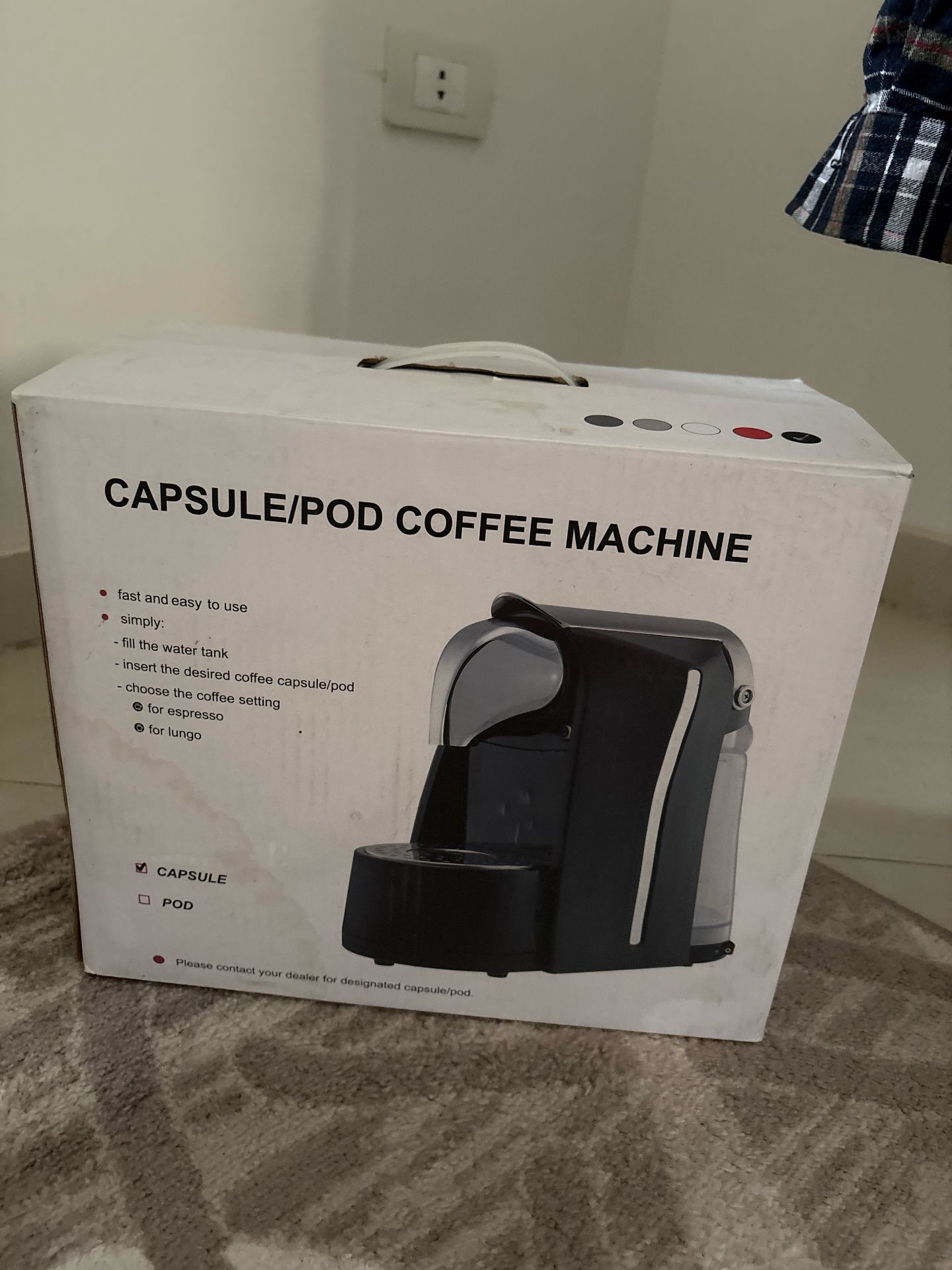 Capsule Pod Coffee Machinecaps